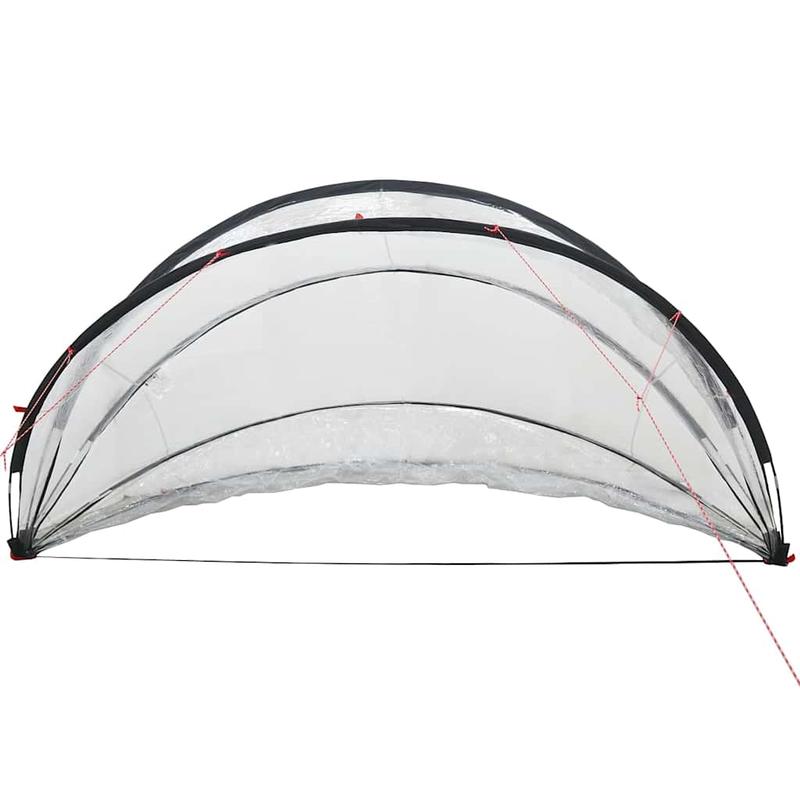 Doorzichtige Pool-Dome – Zwembad Overkapping – Zwembadhoes – Zwembad Bescherming – Zwembad Tent – Ovale Vorm – Duurzaam PVC – Geschikt Voor Alle Seizoenen
