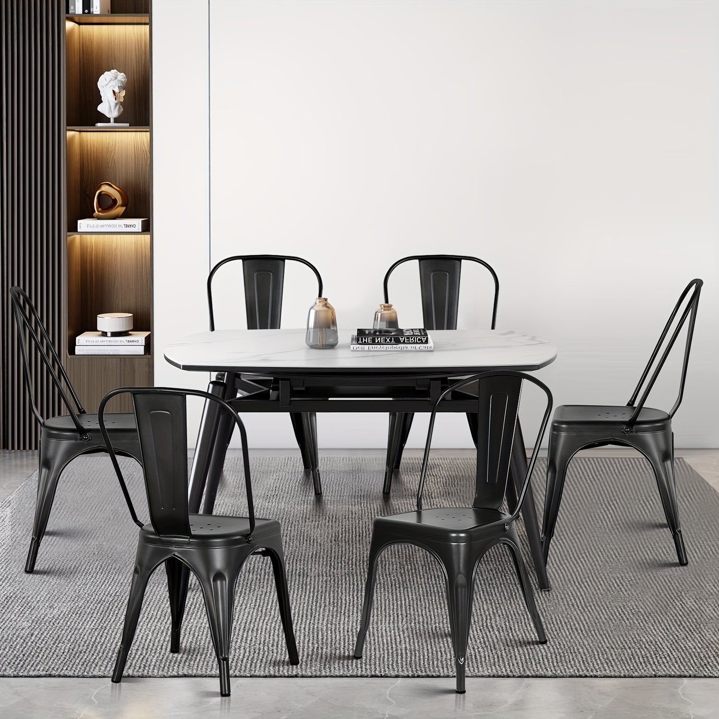 Stapelsstoelen – Stapelbare Stoelen – Metaalstoelen – Zware Stoelen – Evenementenstoelen – Gepoedercoat Staal – Makkelijk Schoon Te Maken