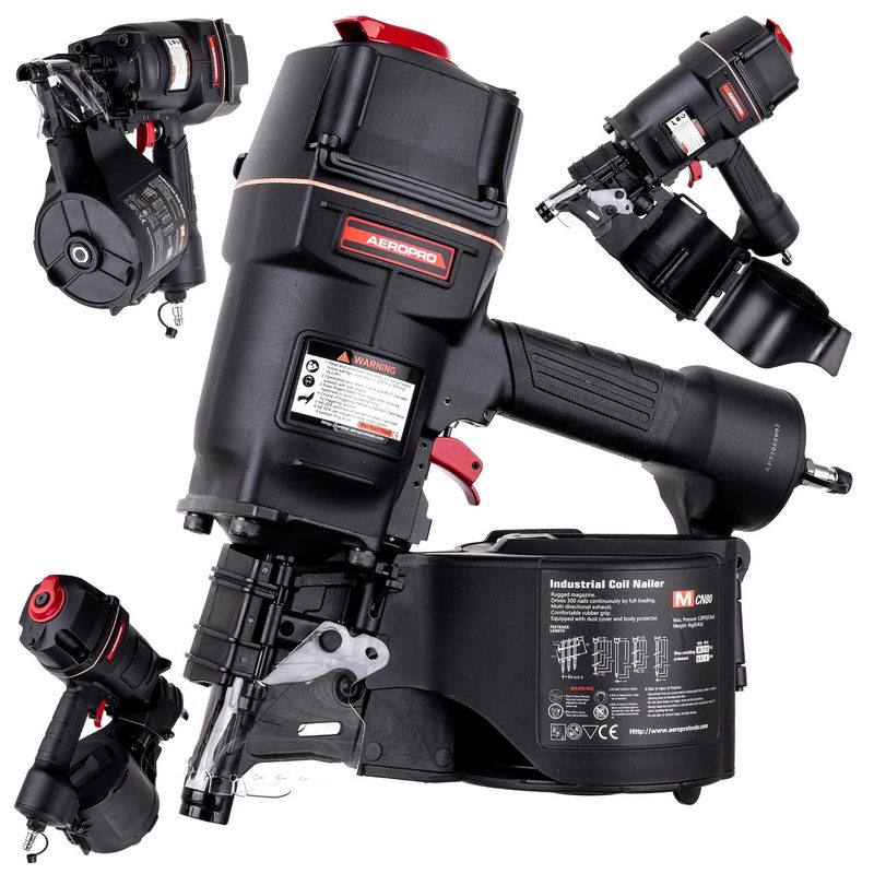 MCN80 Pneumatic Nailer for Nails 50-83Mm - QUORE