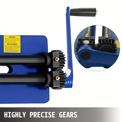 45.72 cm Metal Plate Bead Roller Bead Roller Forming Machine Presser Rotating Presser Includes Convenient 6 Mold Sets Flexible