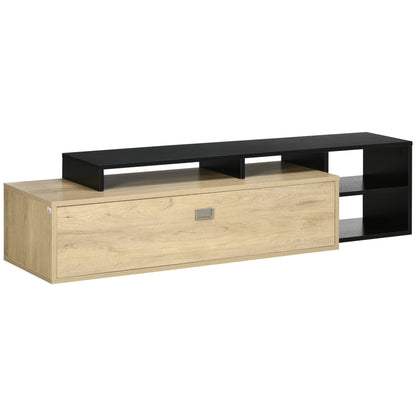 TV Meubel – TV Kast – TV Dressoir – TV Bank – TV Stand – Tot 65 Inch – Verstelbare Verwijderbare Plank – Hoogwaardige MDF Afwerking