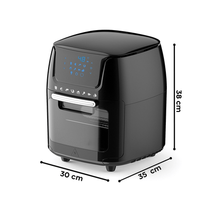 Airfryer – Heteluchtfriteuse – Airfry Oven – Digitale Friteuse – 15L Capaciteit – 1800 Watt – 8 Kookprogramma’s – Touchscreen Display