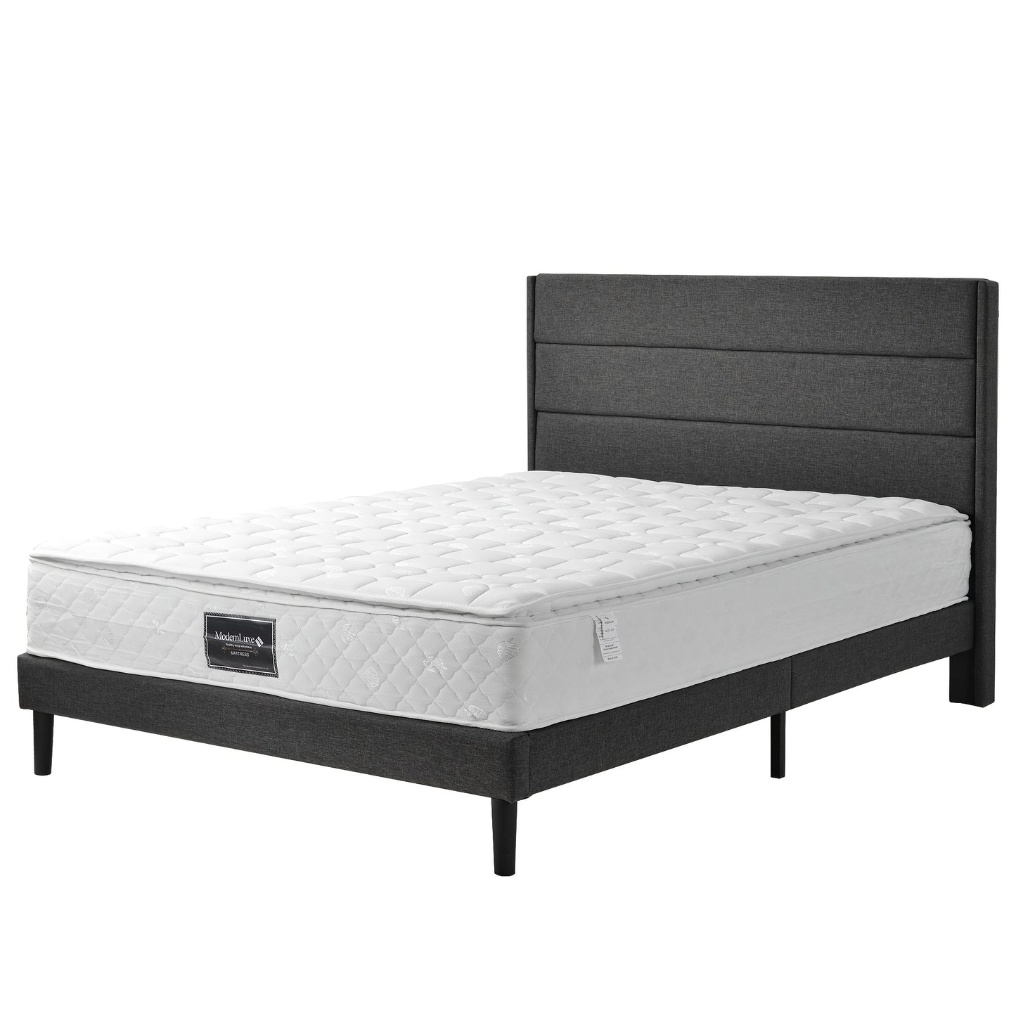 Matras – Pocketveringmatras – Koudschuimmatras – Tweepersoonsmatras – Logeermatras – 7-Zones Pocketvering – H3 Medium Stevig – 25 cm Hoog – 90x200 cm