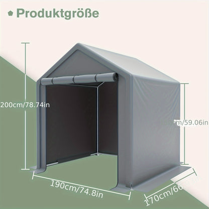 Kippenhok – Hokken – Dierenren – Kippenren – Buitenren – 3m x 4m – Waterdicht PE Doek – Veiligheidslot