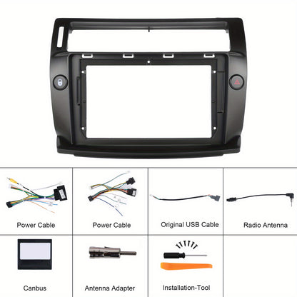 Autosterio – Autoradio – Multimedia Systeem – Navigatie – Touchscreen – Android 15 Systeem – 9 Inch HD Scherm – Draadloze Carplay & Achteruitrijcamera