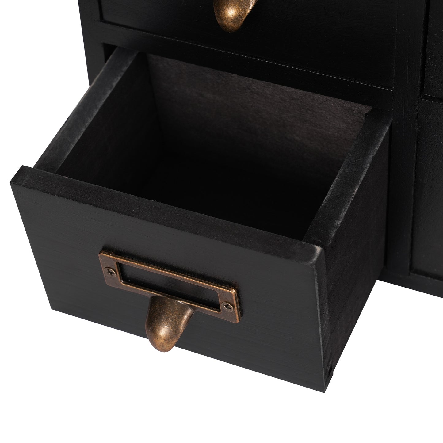 Houten Opberger – Ladekast – Organiser – Opbergkast – Ladenkast – 9 Lades – Ruimtebesparend Verticaal Design – Duurzaam Hout Met Metalen Knoppen