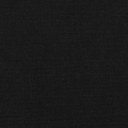 Bed frame without Mattress Black 120x200cm Tissue Practical, removable, suitable for all seasons