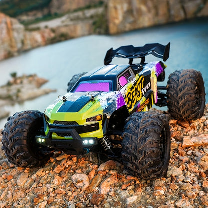 RC Auto – Bestuurbare Auto – Afstandsbediening Auto – RC Truck – Radiografische Auto – 1:16 Schaal – Dubbele Batterij – Carbon Borstelmotor – Snelheid 40 km/h