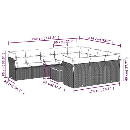 11-Set. Garden-Sofa furniture with Pillow Beige Poly Rattan Temporary Removable Outdoor, Lounge Suite Furniture, Couches, Patio Furniture, Garden Furniture, Terrace Furniture, Rattan Furniture, Corner Lounge, Lounge Suite, So