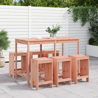 Tuinbarset – Buitenbarset – Bartafelset – Barmeubel – Douglas Vurenhout – Massief Hout – Compact Design – Weerbestendig