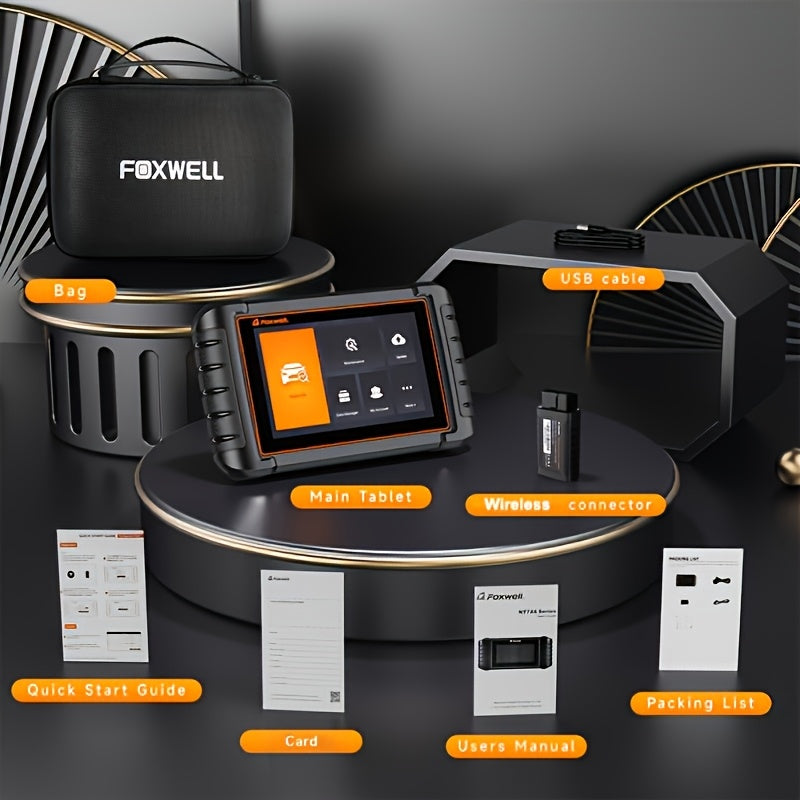 Draadloze OBD2 Diagnosetool – Auto Scanner – Foutcode Uitlezer – Diagnosescanner – Service Reset Apparaat – Bidirectionele Functionaliteit – Meer Dan 30 Onderhoudsfuncties