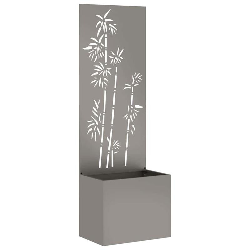 Grote Metalen Bloempot – Tuinbak – Plantenbak – Bloembak – Buitenpot – Rustieke Stijl – 50x140 cm – Weerbestendig Staal