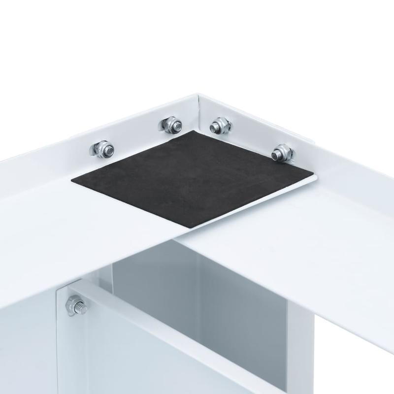 Wasmachine Onderkast – Wasmachine Onderstel – Wasmachine Plint – Wasmachine Sokkel – Wasmachine Basis – Dubbele Wasmachine Onderkast – Stevig Kunststof – Verstelbare Voeten