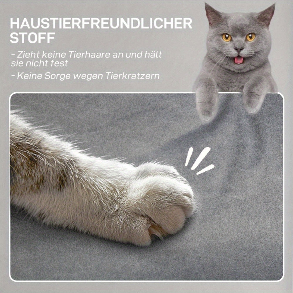 Loungechair – Relaxfauteuil – Verstelbare Fauteuil – Schommelstoel – Tuinstoel – Grijs – Verstelbare Rugleuning – Geruisloze Kantelfunctie