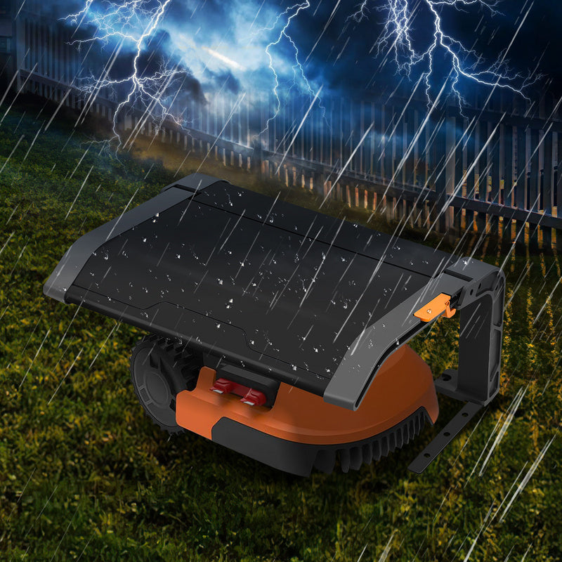 Lawn Mower Garage for Robotic Lawnmowers Folding Robotic Lawnmower Garage with Roof And UV Protection Ideal Against Rain And Hail Dimensions 72X56X36Cm