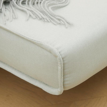 Slaapbank – Opklapbare Sofa – Bedbank – Logeerbed – Relaxstoel – Verstelbare Rugleuning – Linnen Bekleding – Stevig Roestvrijstalen Frame