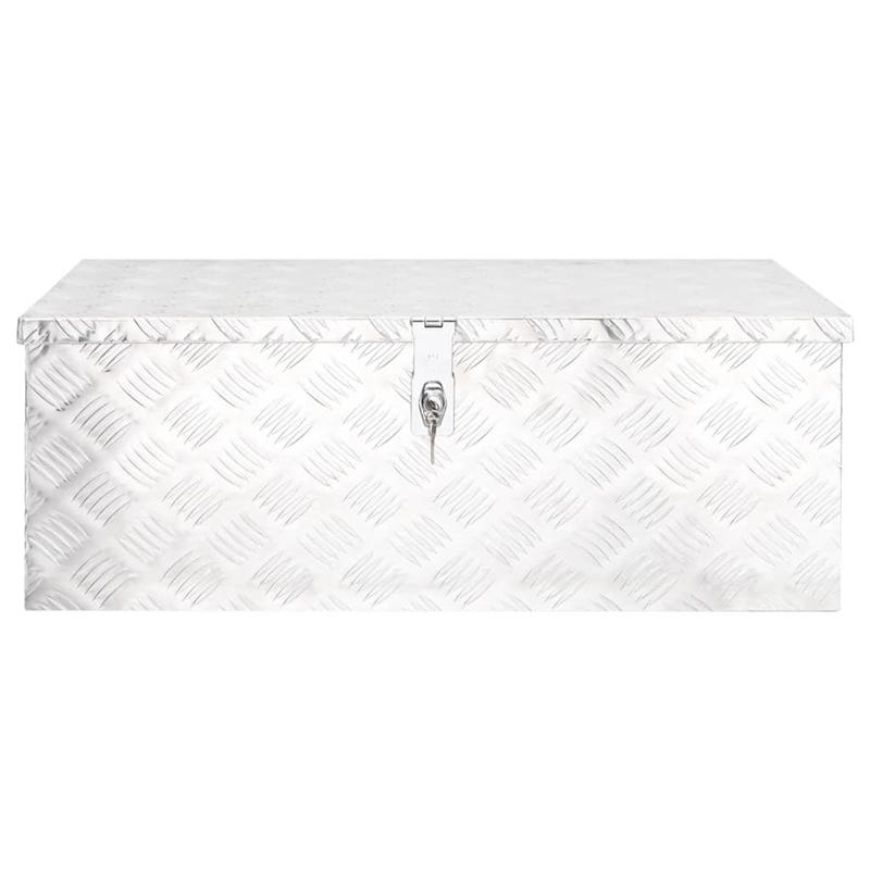Gereedschapskist – Gereedschapskoffer – Toolbox – Opbergkist – Opbergbox – Aluminium – 80 x 39 x 30 cm – Duurzaam en Veilig afsluitbaar