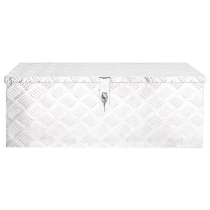 Gereedschapskist – Gereedschapskoffer – Toolbox – Opbergkist – Opbergbox – Aluminium – 80 x 39 x 30 cm – Duurzaam en Veilig afsluitbaar
