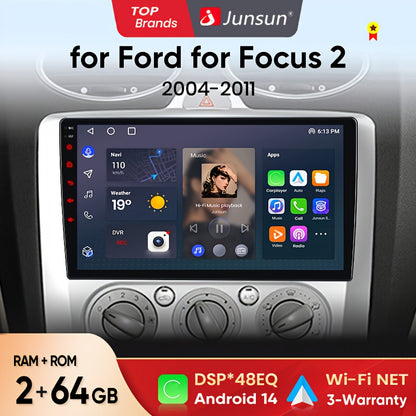 Multifunctionele WiFi Car Player – Multimedia Speler – Auto Radio – Navigatiesysteem – 2-DIN Touchscreen – 9 Inch IPS Scherm – Android Auto Ondersteuning – Ingebouwde GPS Navigatie