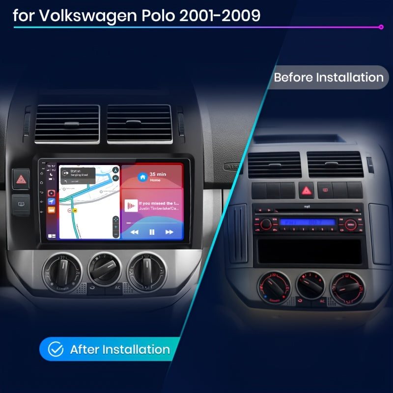 Car Multimedia Speler – Autoradio – Android Auto – 2 Din Radio – Smart GPS Navigatie – 9 Inch IPS Scherm – 4GB RAM 64GB Opslag