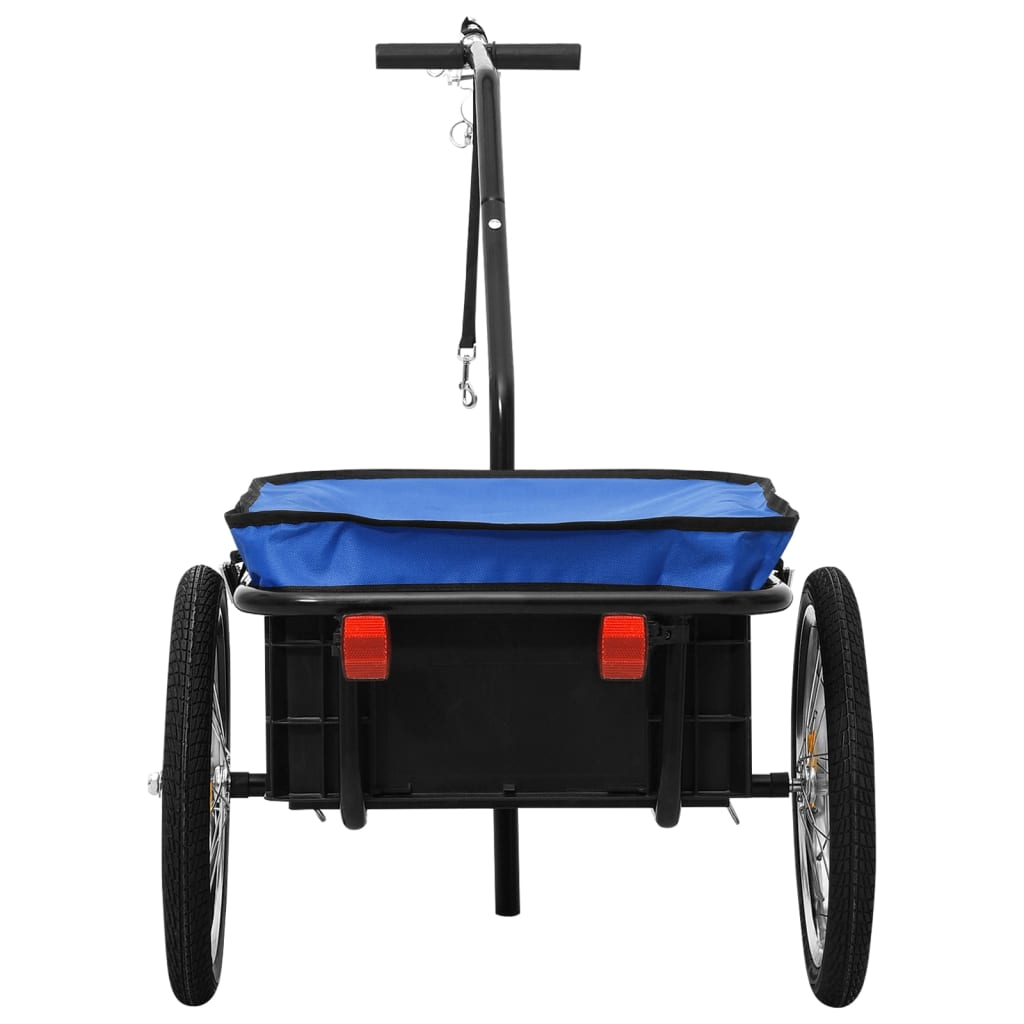 Fietskar – Fietstrailer – Bagagekar – Transportkar – Handwagen – Draagvermogen 50 kg – Stevig Metalen Frame