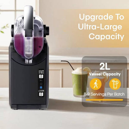 Bevroren Drankjes Machine – Slushmaker – Smoothie Maker – Milkshake Machine – 2 Liter Volume – Snelle Invries Technologie – Zelfreinigend Systeem