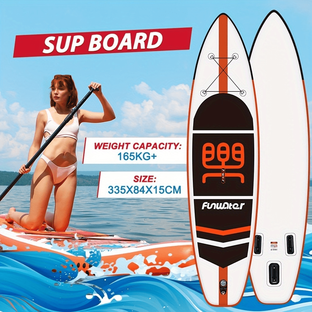 Stand Up Paddle Surfboard – SUP Board – Peddelboard – Inflatable Paddleboard – Watersport Board – Licht en Stevig PVC – Compact Opblaasbaar Design