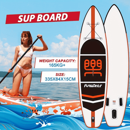 Stand Up Paddle Surfboard – SUP Board – Peddelboard – Inflatable Paddleboard – Watersport Board – Licht en Stevig PVC – Compact Opblaasbaar Design