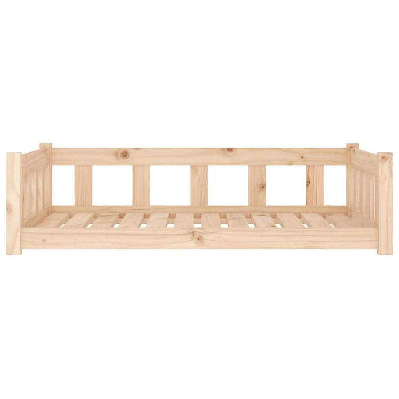 Hondenmand Extra Groot – Hondenbed XXL – Hondenkussen Groot – Donutmand Groot – Hondenbank Medium – Massief Dennenhouten Constructie – Orthopedisch Comfort – 105,5x75,5x28 cm – Wit Rechthoekig Design – Duurzaam en Stevig