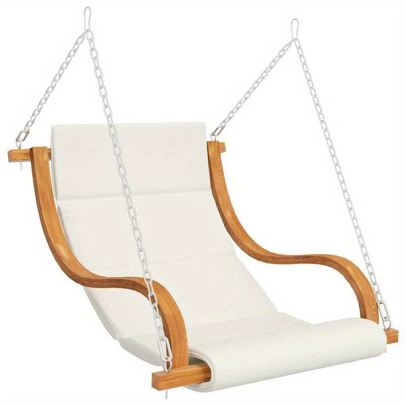 Hangstoel – Tuin Hangstoel – Buitenstoel – Lounge Stoel – Zonder Frame – Ergonomisch Comfort – Vurenhout