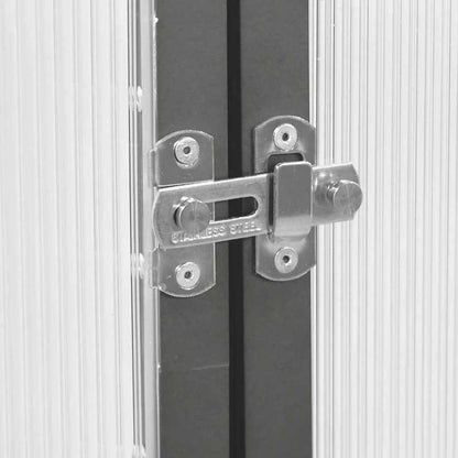 Kweekkas – Plantenkas – Serre – Tuinkas – Groentekas – Aluminium Frame – Antracieten Basis – 169x114x202 cm – Robuust & Weerbestendig