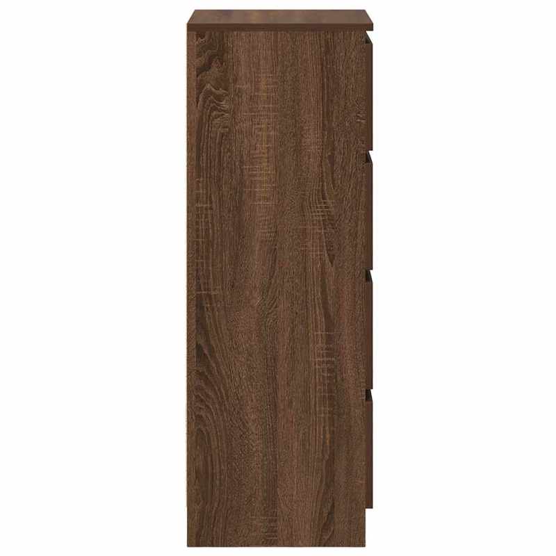 Simple Sideboard, Spacious Storage Cabinet with Display Shelf, Suitable for Kitchen, Living Room, Stylish Furniture, Provides Additional Storage Space And Home Decoration, Ensures Safety. Dresser 37.5X35X99 Cm Particleboard B