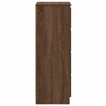 Simple Sideboard, Spacious Storage Cabinet with Display Shelf, Suitable for Kitchen, Living Room, Stylish Furniture, Provides Additional Storage Space And Home Decoration, Ensures Safety. Dresser 37.5X35X99 Cm Particleboard B