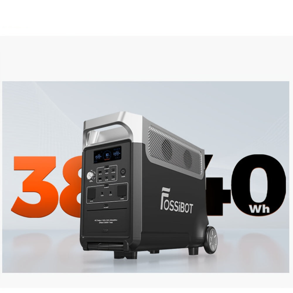Zonnegenerator – Powerstation – Noodstroomvoorziening – Draagbare Generator – Energiecentrale – 3600W Continu Vermogen – 3840 Wh LiFePO4 Batterij