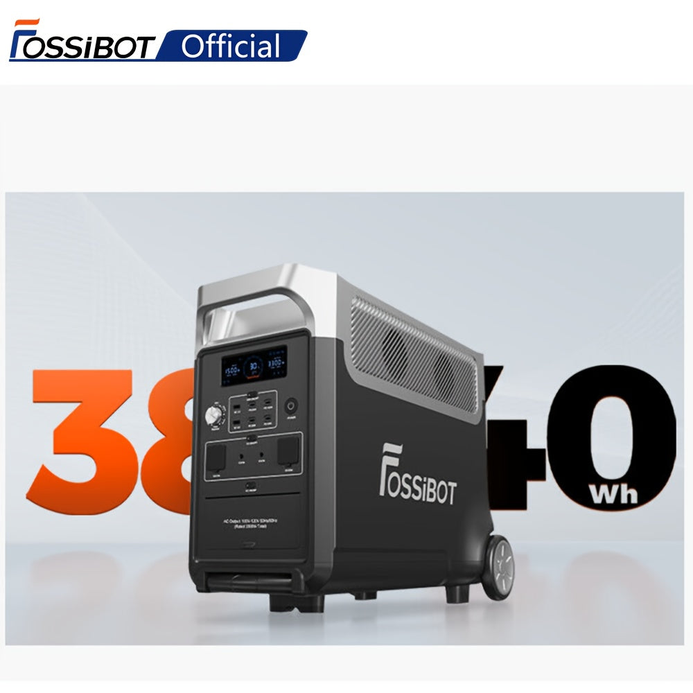 Zonnegenerator – Draagbare Powerstation – Energiecentrale – Noodstroomvoorziening – Zonne-energie Systeem – 3840Wh LiFePO4 Batterij – 3600W Continu Vermogen