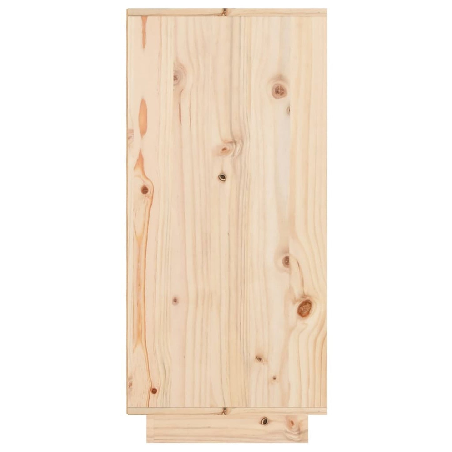 Sideboard 60x34x75cm Solid Wood Pine Side Cabinet Organizer Storage Cabinet Storage Box for Bedroom, Living Room, Bathroom, Home Furniture