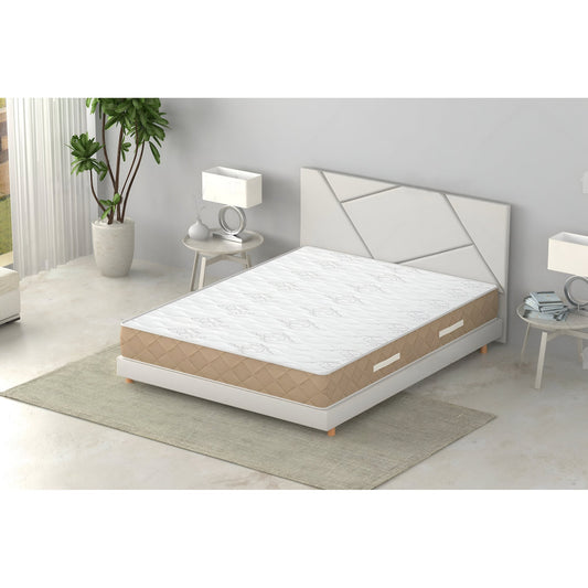 Hybride Matras – Pocketvering Matras – Memory Foam Matras – Ergonomisch Matras – Verstelbaar Matras – 120x190x30 cm – Dubbele Stevigheid – Ademend & Hypoallergeen