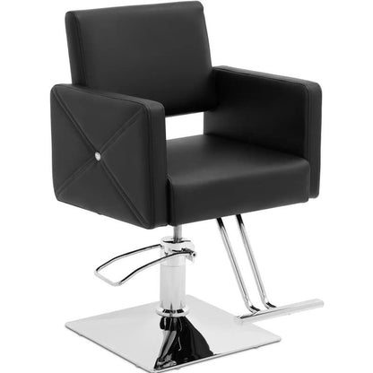 Physa CARLISLE Barber's Cosmetic Chair with Footrest - Black