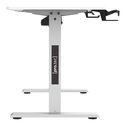 Verstelbaar Bureau – Zit-Sta Bureau – Hoogte Verstelbaar Bureau – Bureau Met Wieltjes – Elektrisch Verstelbaar – 120x60 cm Tafelblad – Met Geheugenfunctie
