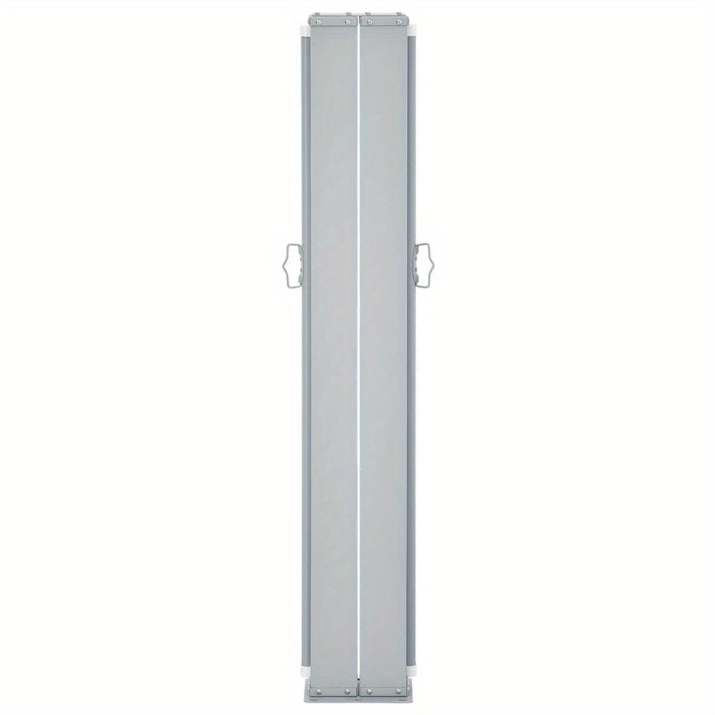 Uitschuifbare Windscherm – Windscherm Terras – Balkon Windscherm – Tuin Scherm – Uitschuifbaar 120 Tot 600 Cm – Stevig Metalen Frame - QUORE