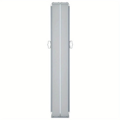 Uitschuifbare Windscherm – Windscherm Terras – Balkon Windscherm – Tuin Scherm – Uitschuifbaar 120 Tot 600 Cm – Stevig Metalen Frame - QUORE