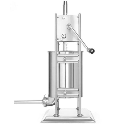 Verticale Worstenvuller – Worstmaker – Worstmachine – Worstvuller – Worstapparaat – RVS 10 Liter – Twee Snelheden