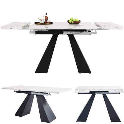 Eetkamerstoelen – Stoelen – Dining Chairs – Keukenstoelen – Zitmeubilair – Velvet Bekleding – Metalen Frame – Set Van 4 – Comfortabele Rugleuning