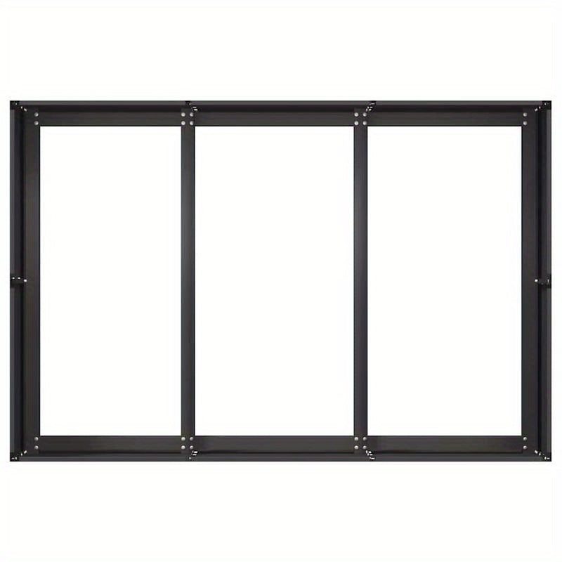 Planter Box 120X80X40 Cm Black Steel