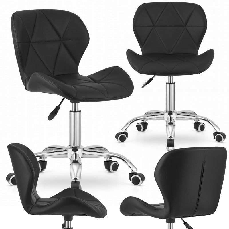 Bureaustoel – Draaistoel – Office Chair – Kantoorstoel – Gamestoel – Verstelbare Zithoogte – Eco-Leder Zitting