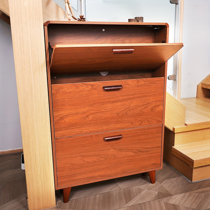Schoenenkastje – Schoenenkast – Schoenenopbergkast – Schoenenrek – Schoenenbankje – Modern Design – Voor 15 Paar Schoenen – Hout Kunststof – Front Drop