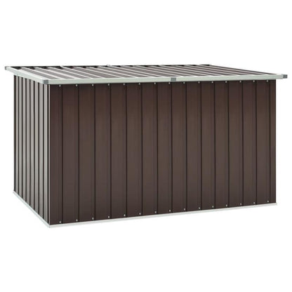 Tuinbox – Opbergbox – Kist – Tuinkist – Buitenopslag – Metaal – Zwart – Stevig – Clip-On Sluiting – 171x99x93 cm