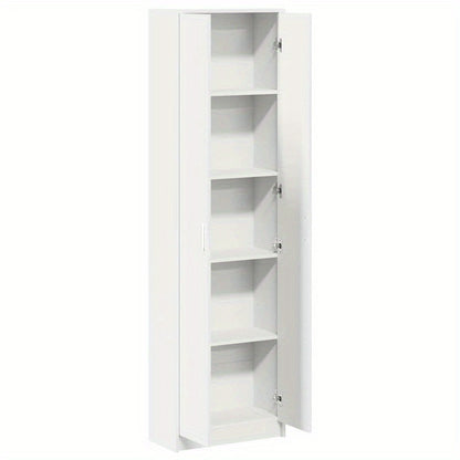 Moderne Witte Kledingkast – Opbergkast – Garderobekast – Kleerkast – Dressoirkast – 3,2+ Kubieke Voet – Duurzaam MDF Hout – Eenvoudige Montage