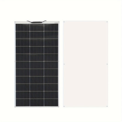 Zonnepaneel Kit – Solar Panel Set – Zonne-energie Pakket – Flexibel Zonnepaneel – Monokristallijn Zonnepanelenset – 200W Vermogen – Ultralicht & Waterbestendig