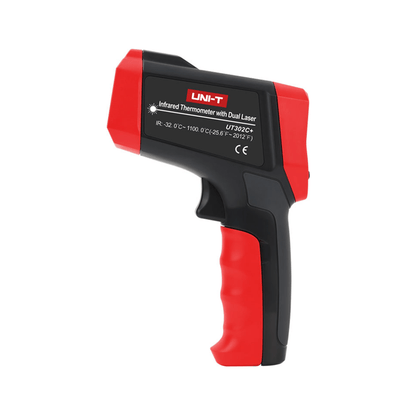 Temperatuurmeter – Thermometer – Temperatuur Sensor – Infrarood Thermometer – Contactloze Temperatuurmeter – Brede Meetrange – Verstelbare Emissiviteit
